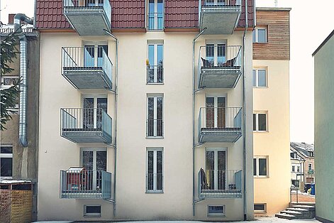 Ansicht des Hauses vom Hof aus image-123